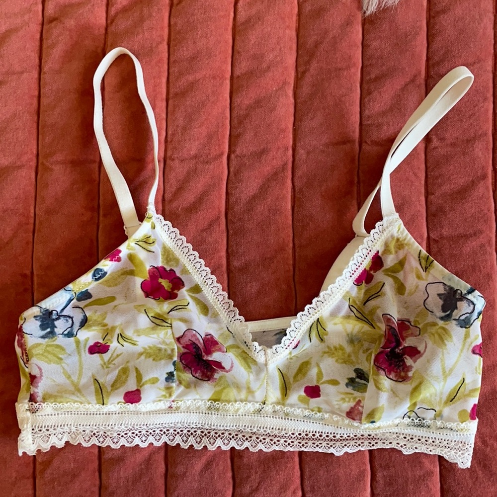 Auden floral bralette